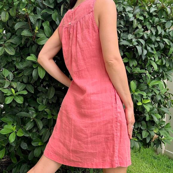 Pure Linen Dress - Picture 2 of 4